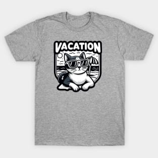 cat on vacation T-Shirt